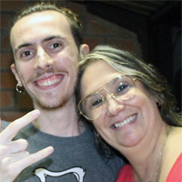 Débora Schneider e Carlos A.Schnorr